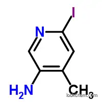 Molecular Structure of 633328-47-9 (6-Iodo-4-Methylpyridin-3-aMine)